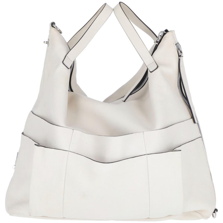2000s Marni White Leather Bag at 1stDibs