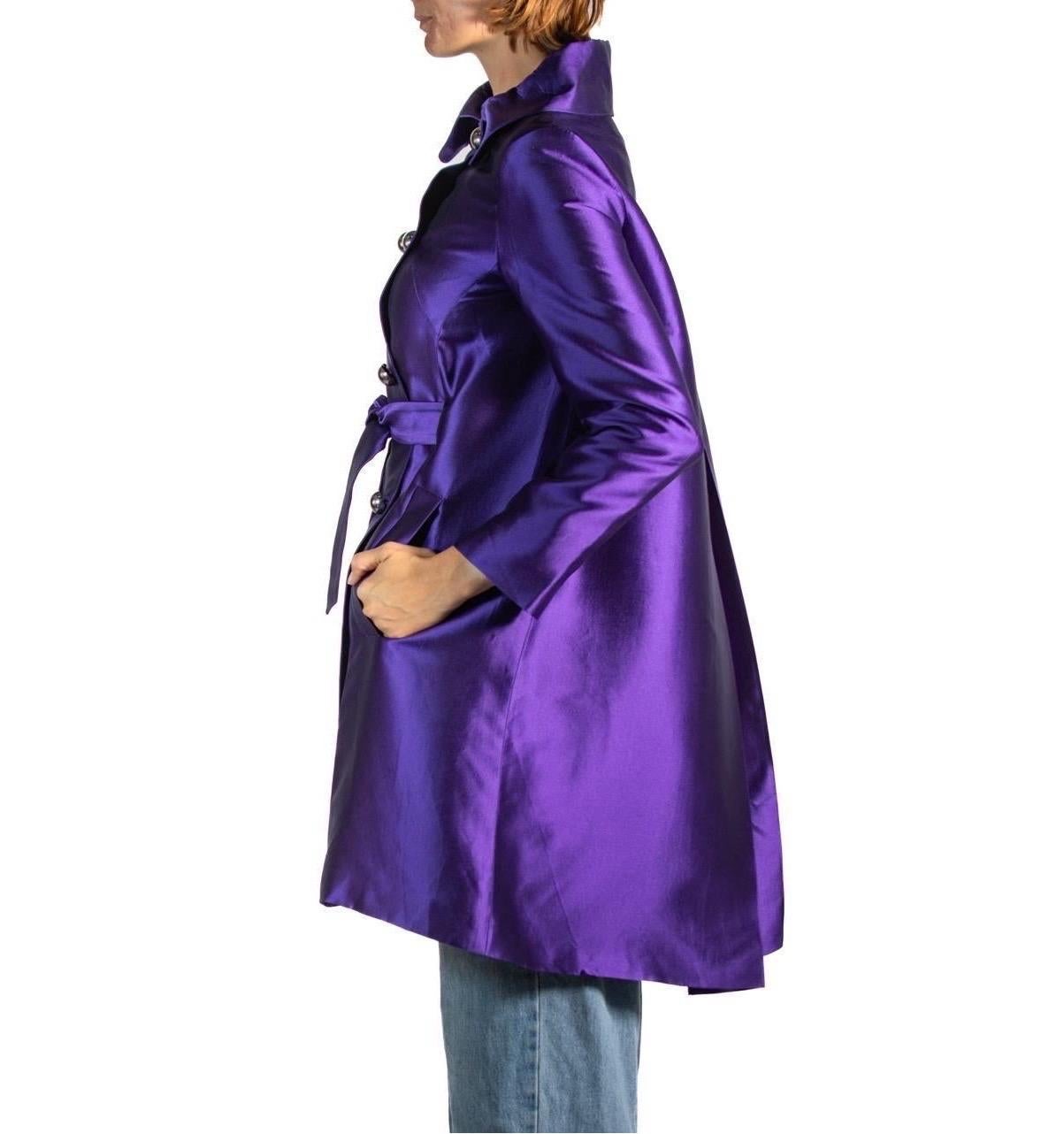 2000S Martin Grant Purple Silk Taffeta Coat

MORPHEW VINTAGE represents the finest pieces of fashions past. Sourced from across the globe, dating as far back as a century. Each piece is selected with both quality and rarity in mind. Often referred