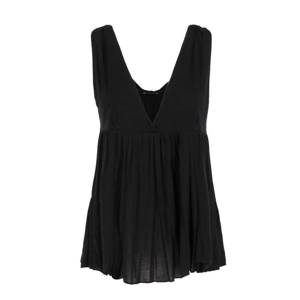 2000s Miu Miu black tank top For Sale