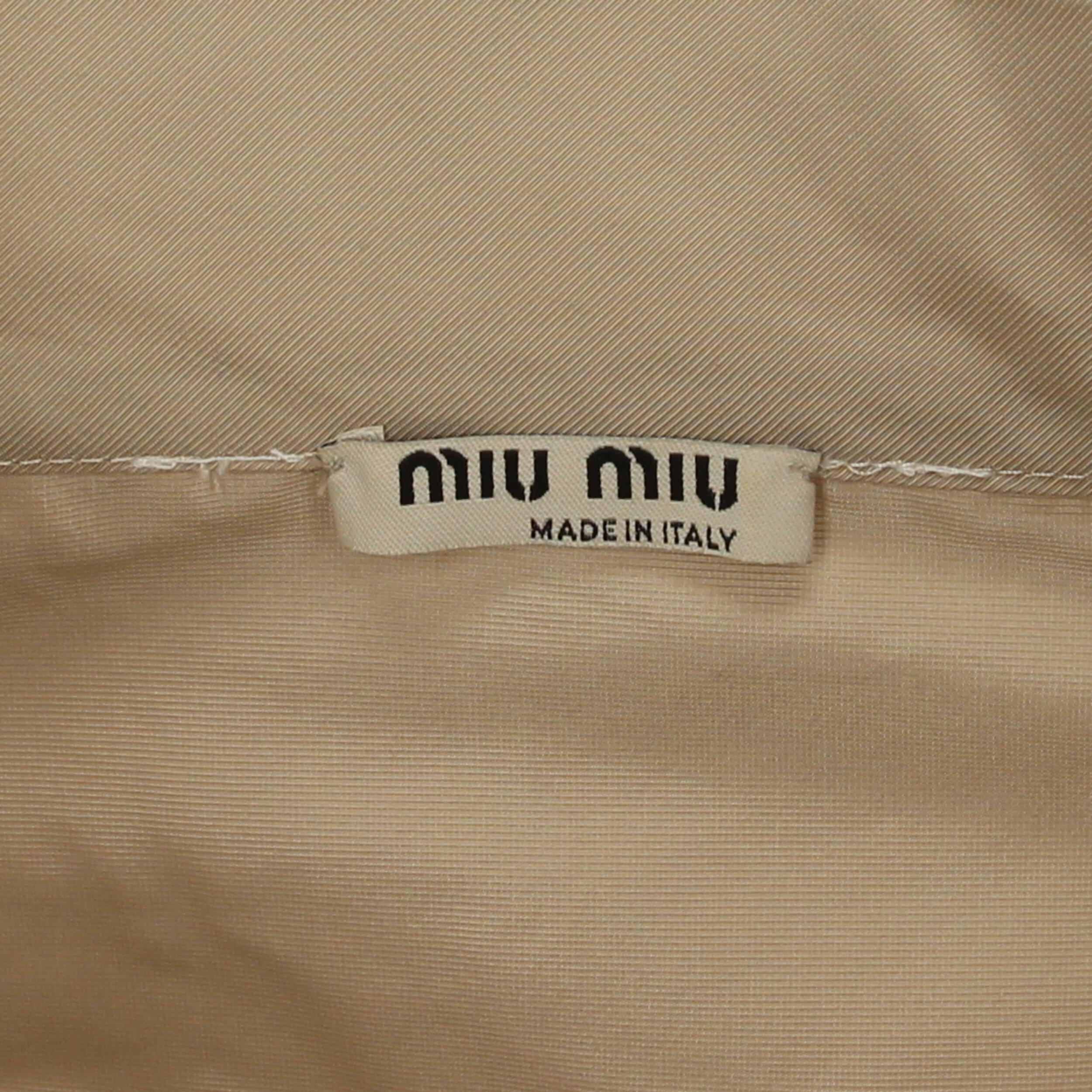 2000s Miu Miu Crop Shirt 3