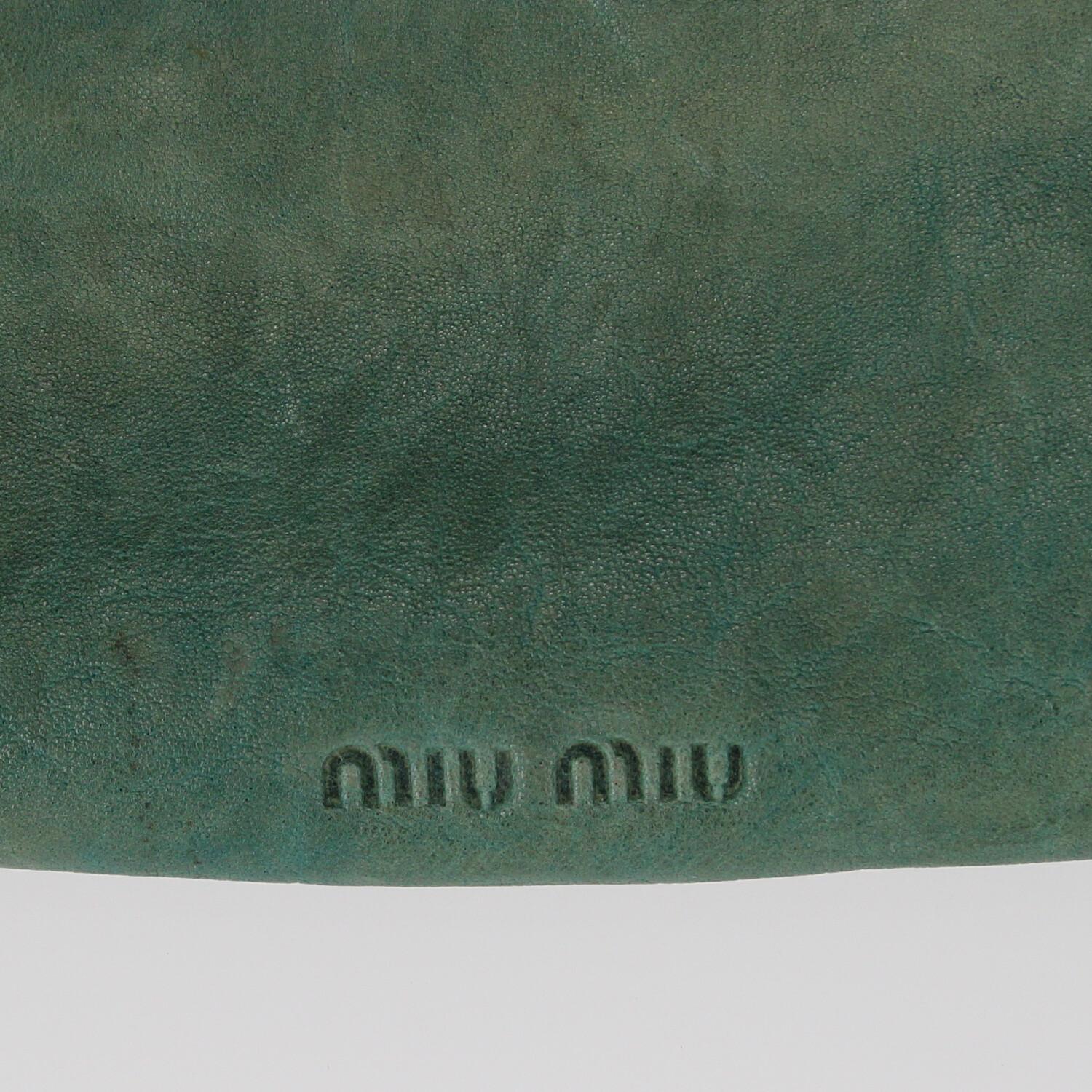 2000s Miu Miu Leather Handbag 2