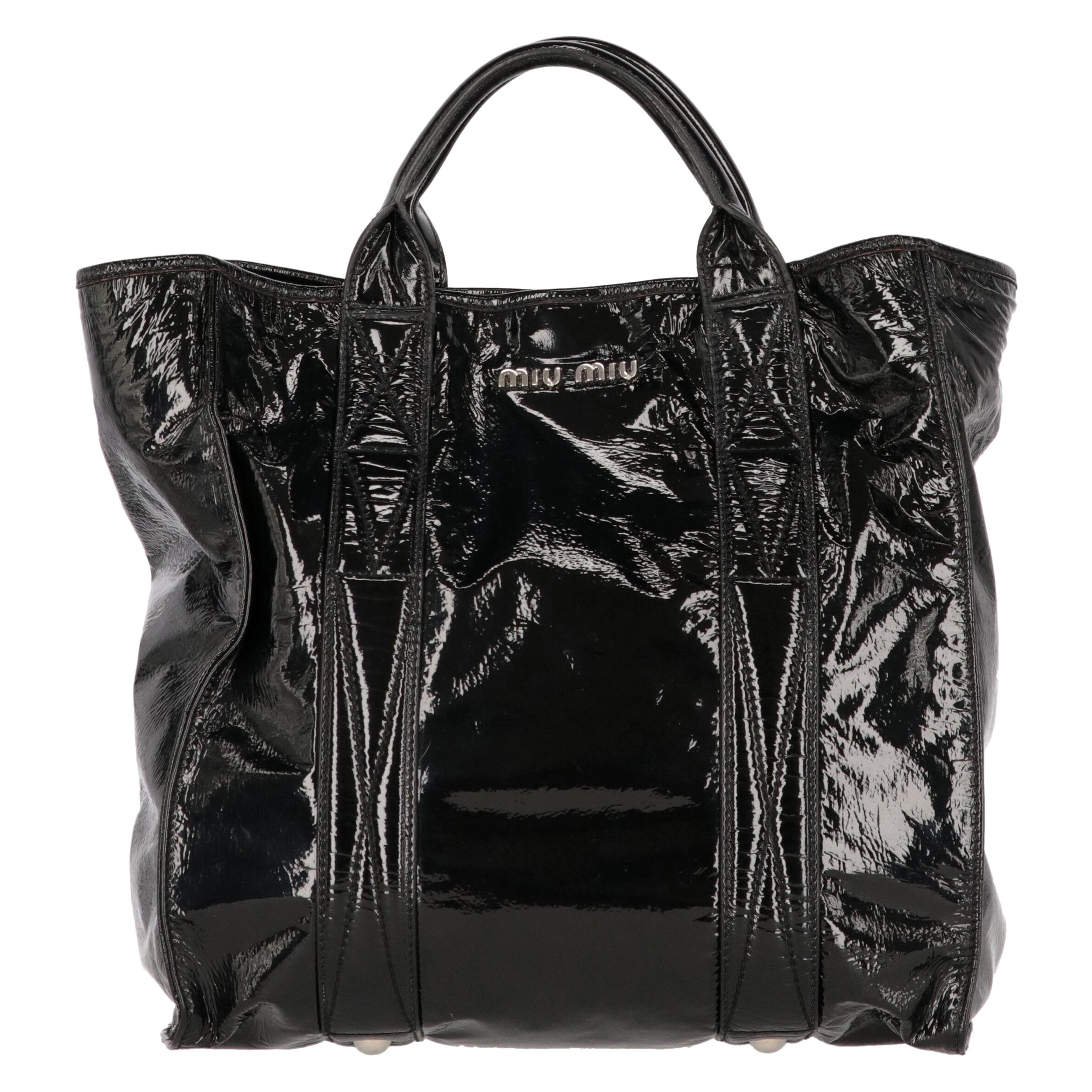 Sale > patent leather duffle bag > in stock