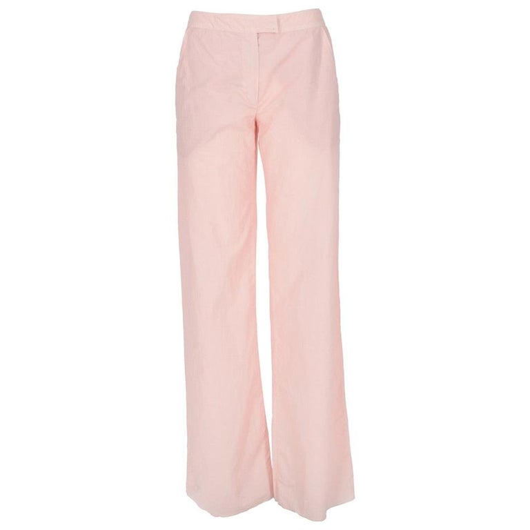 2000s Miu Miu Pink Trousers at 1stDibs