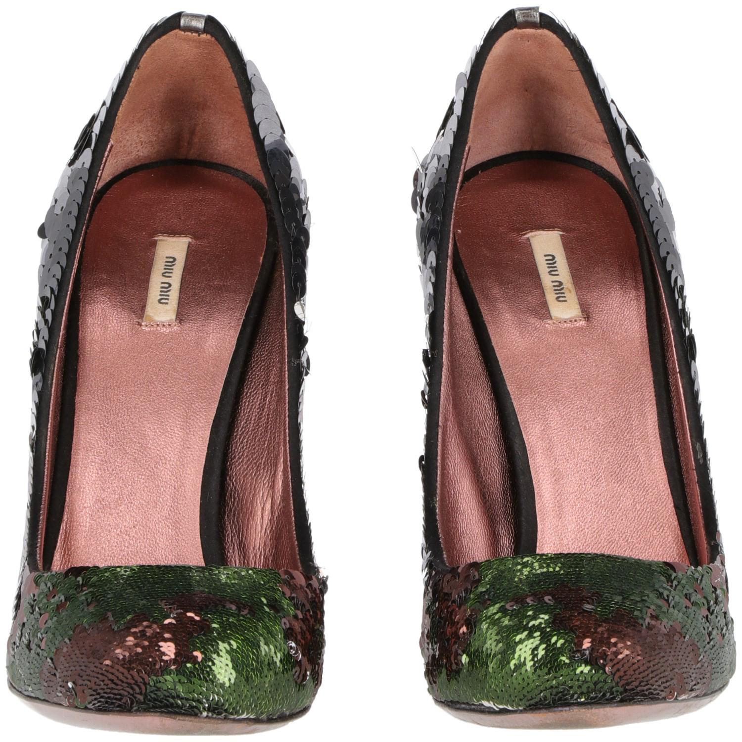 FW1999 MIU MIU WOMEN PUMPS 24.0cm