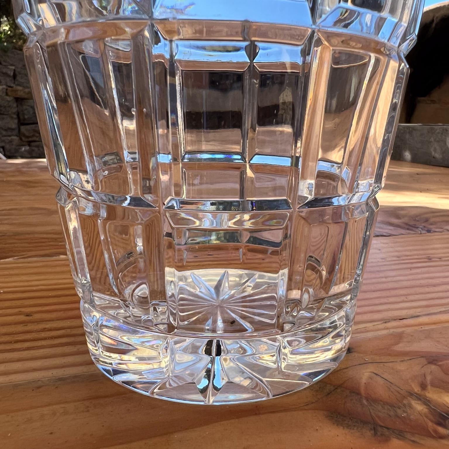 2000s Modern Lead Crystal Decanter Badash Poland 7