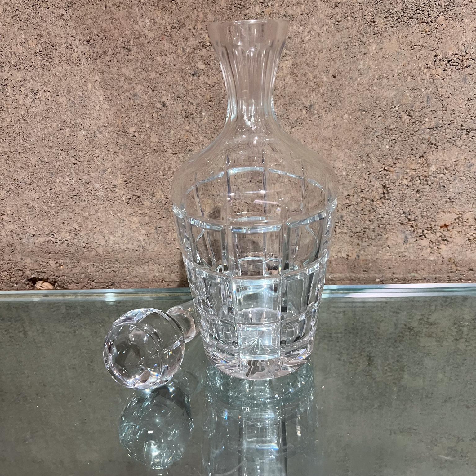 2000s Modern Lead Crystal Decanter Badash Poland 10