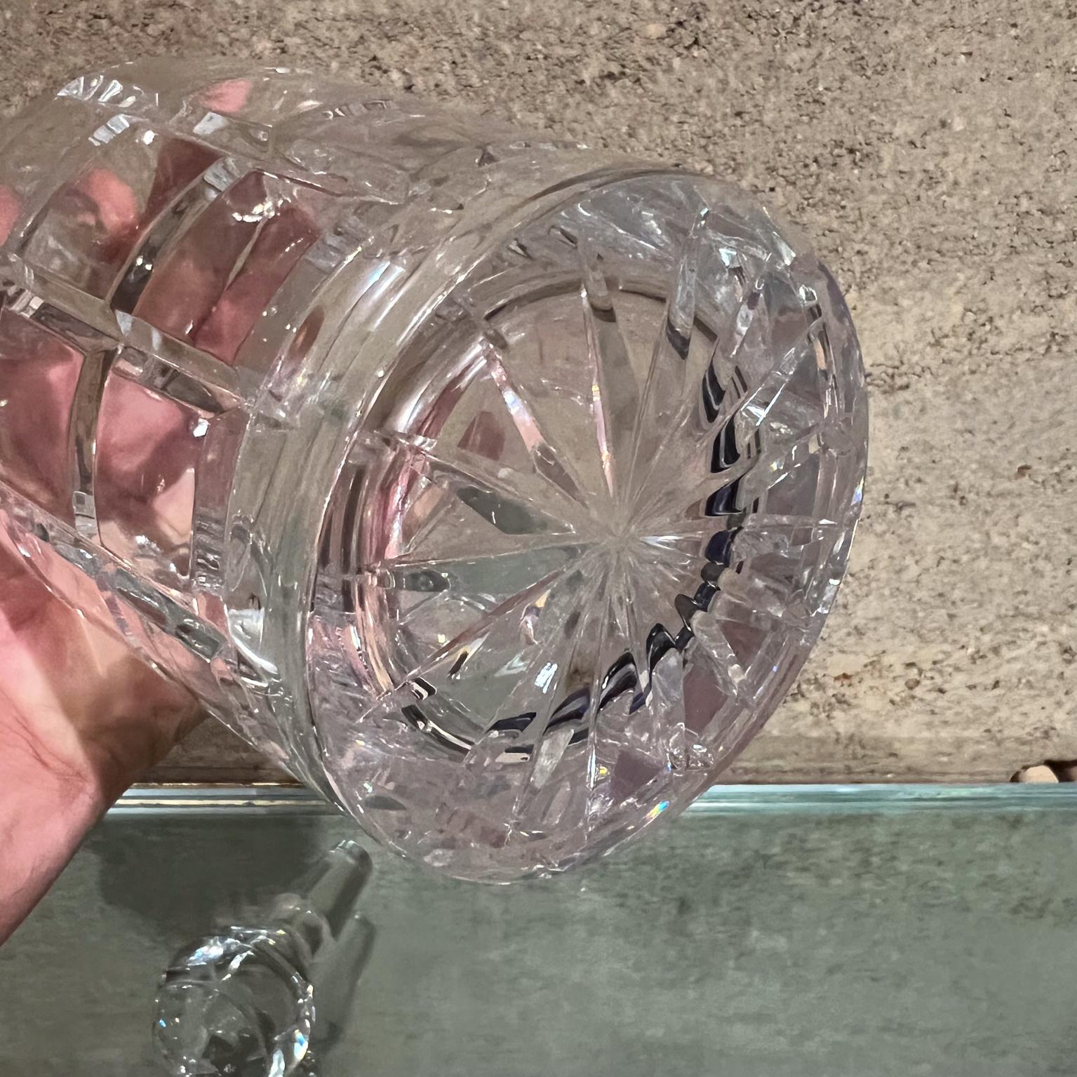 2000s Modern Lead Crystal Decanter Badash Poland 11