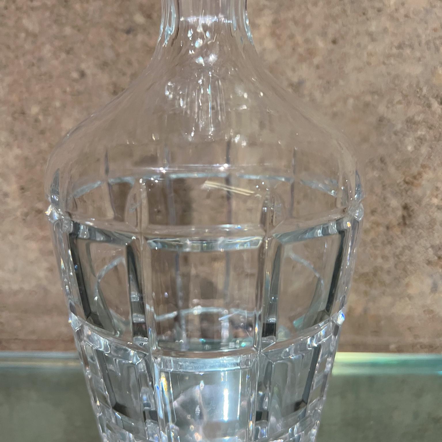 2000s Modern Lead Crystal Decanter Badash Poland 2