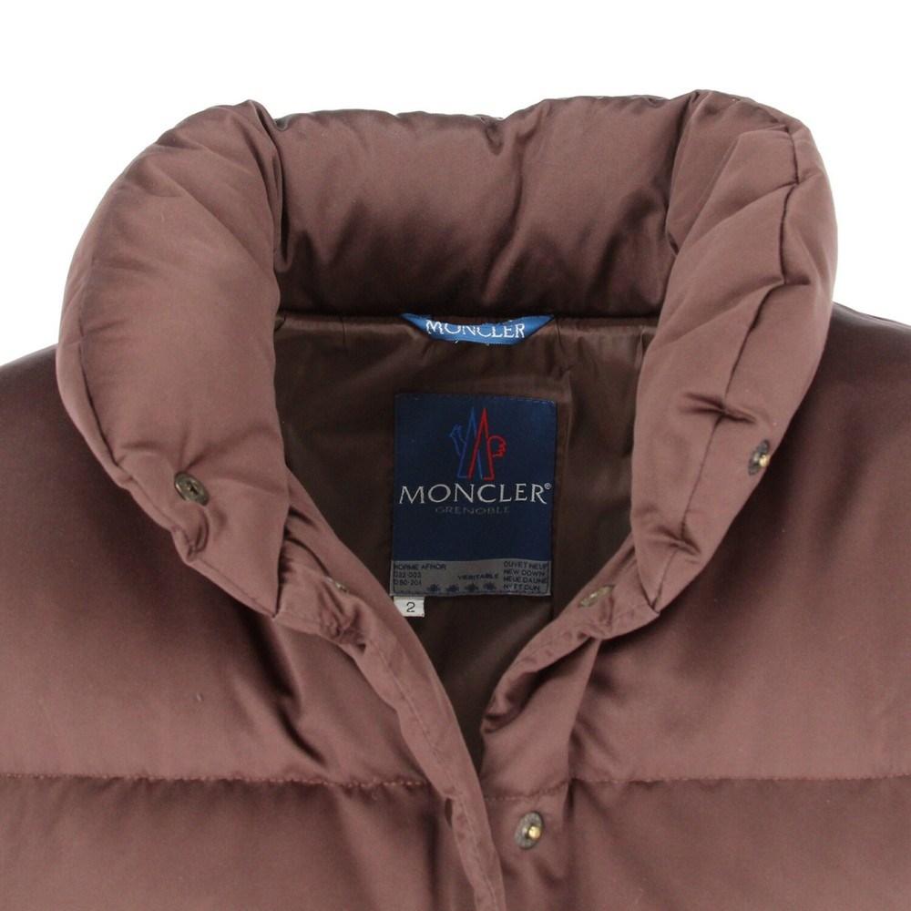 chocolate brown quilted coat