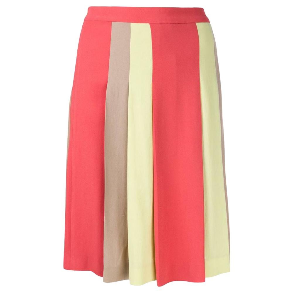  2000s Moschino Cheap and Chic Pleated Skirt