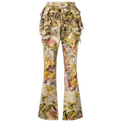2000s Moschino Printed Trousers