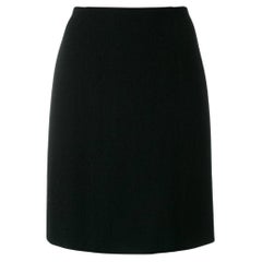 2000s Moschino skirt in black wool