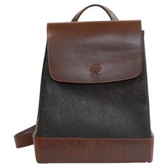 2000s Mulberry Black Scotchgrain Backpack