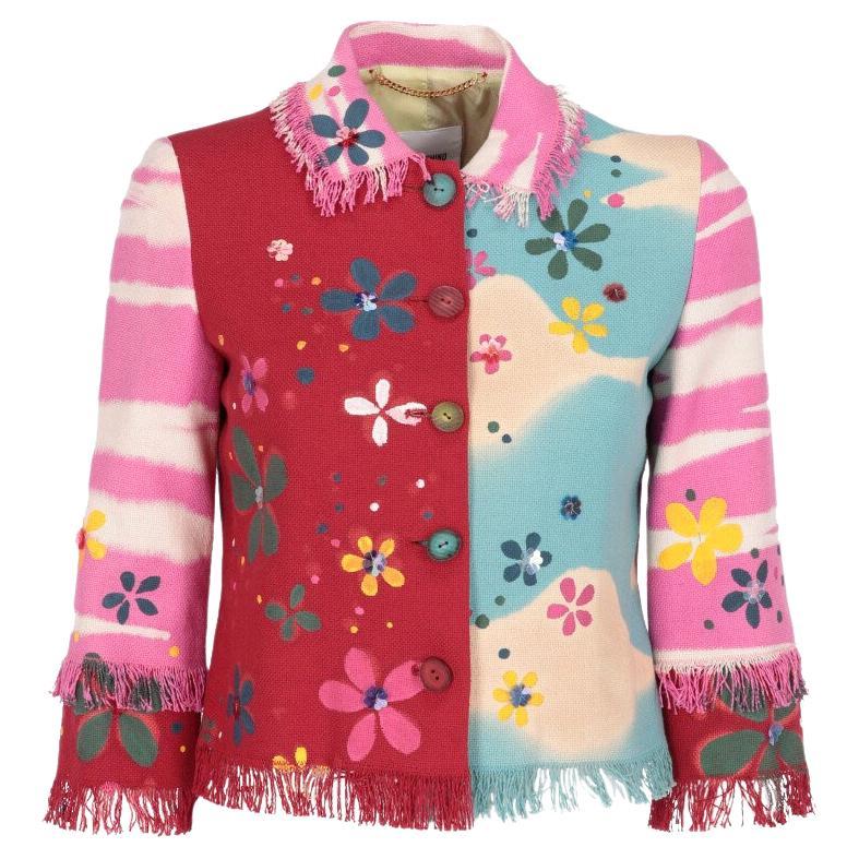 Moschino Cheap and Chic Leopard Print Jacket at 1stDibs | moschino