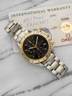 2000s Omega Speedmaster Reduced 3313.5000 Two-Tone Black Dial Auto 40mm
