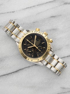 2000s Omega Speedmaster Reduced Date 3313.5000 Two-Tone Black Dial Auto 40mm