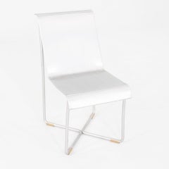 2000s Pair of Frank Gehry for Emeco Superlight Dining Chairs in Brushed Aluminum