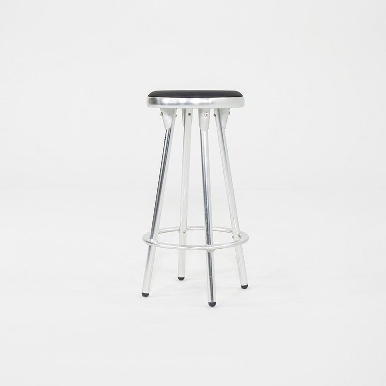 Tabourets de Bar Postmodernes attribués à Indecasa attribués à Joan Casas, Espagne, 1980s, Set de 4 en vente sur