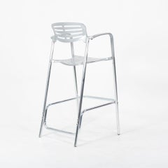 2000s Pair of Toledo Aluminum Bar Stools by Jorge Pensi For AMAT-3