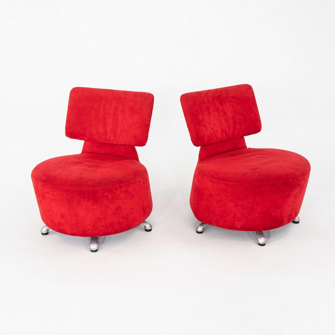 2000er Jahre Ein Paar Toshiyuki Kita für Cassina AKI Lounge Chairs im Angebot 3