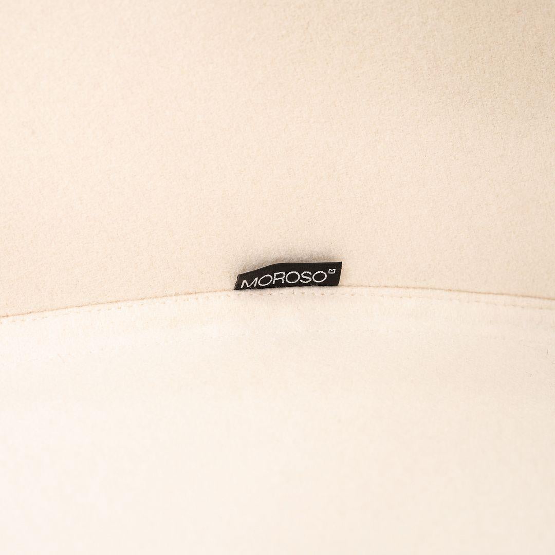 2000s Patricia Urquiola for Moroso Malmo Sofa in Black Leather en vente 5