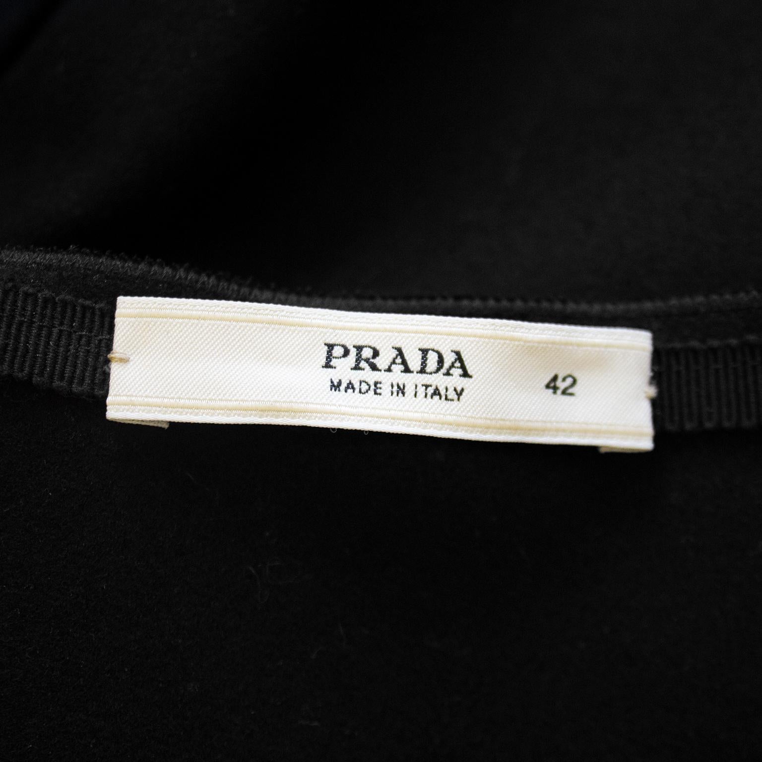 2000s Prada Black Hand Beaded Embellished Skirt at 1stDibs | prada ...