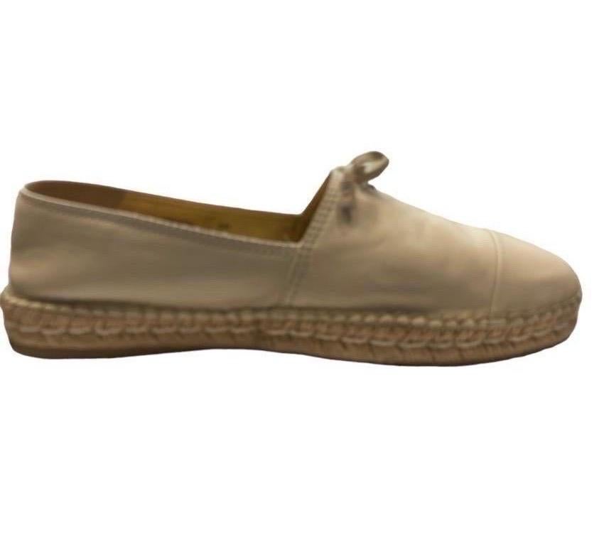 2000S PRADA Espadrille Shoes In Excellent Condition For Sale In New York, NY