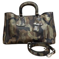 Borsa PRADA anni 2000 in saffiano camouflage Prada