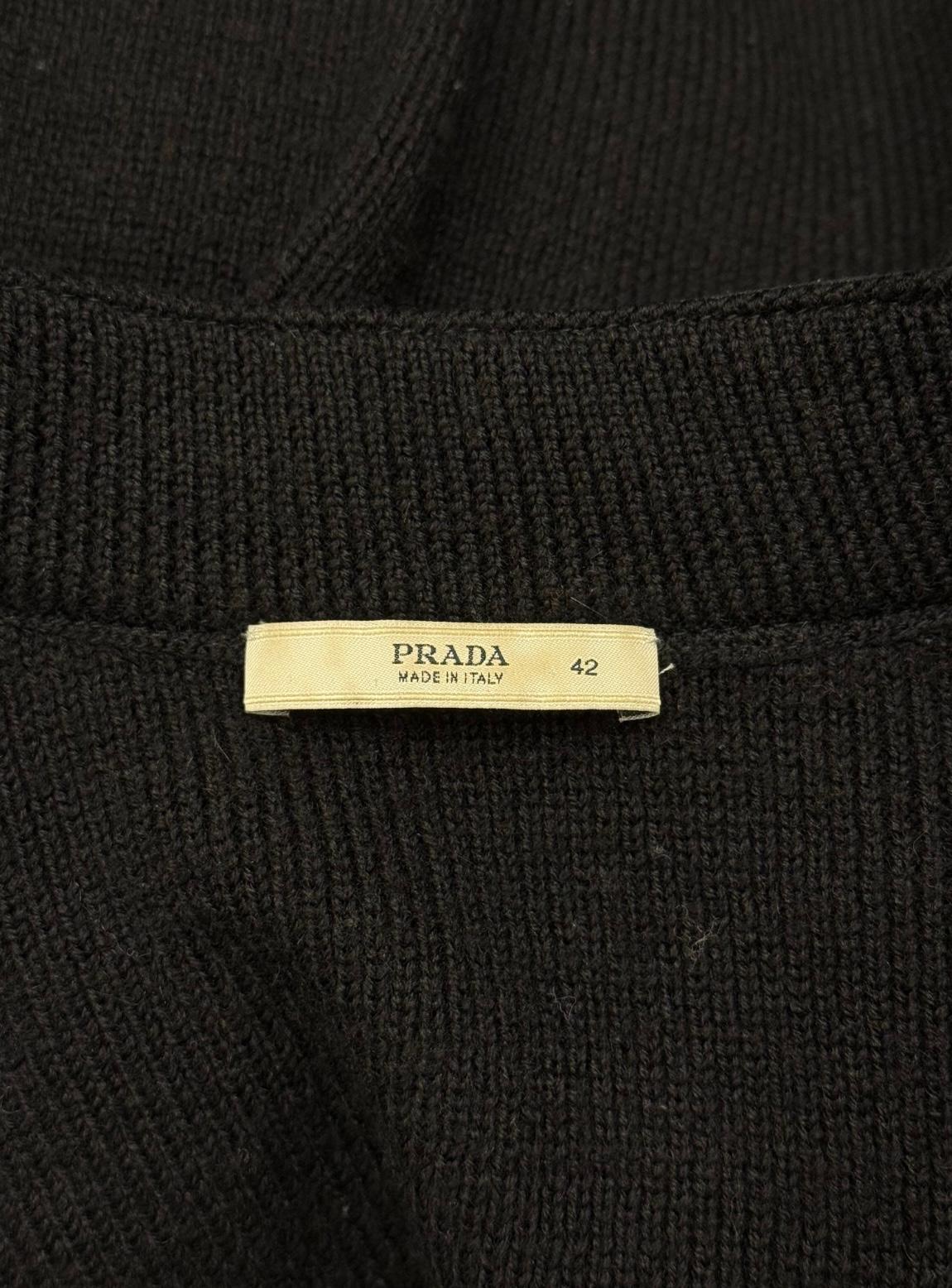 cardigan en fourrure de vison Prada des années 2000 en vente 4