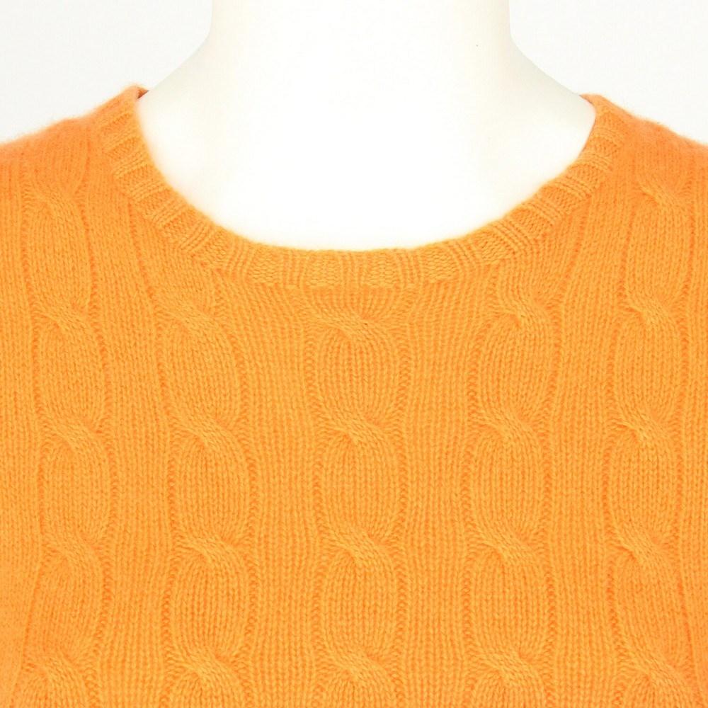 2000s Ralph Lauren cashmere sweater with orange to black shades In Excellent Condition In Lugo (RA), IT
