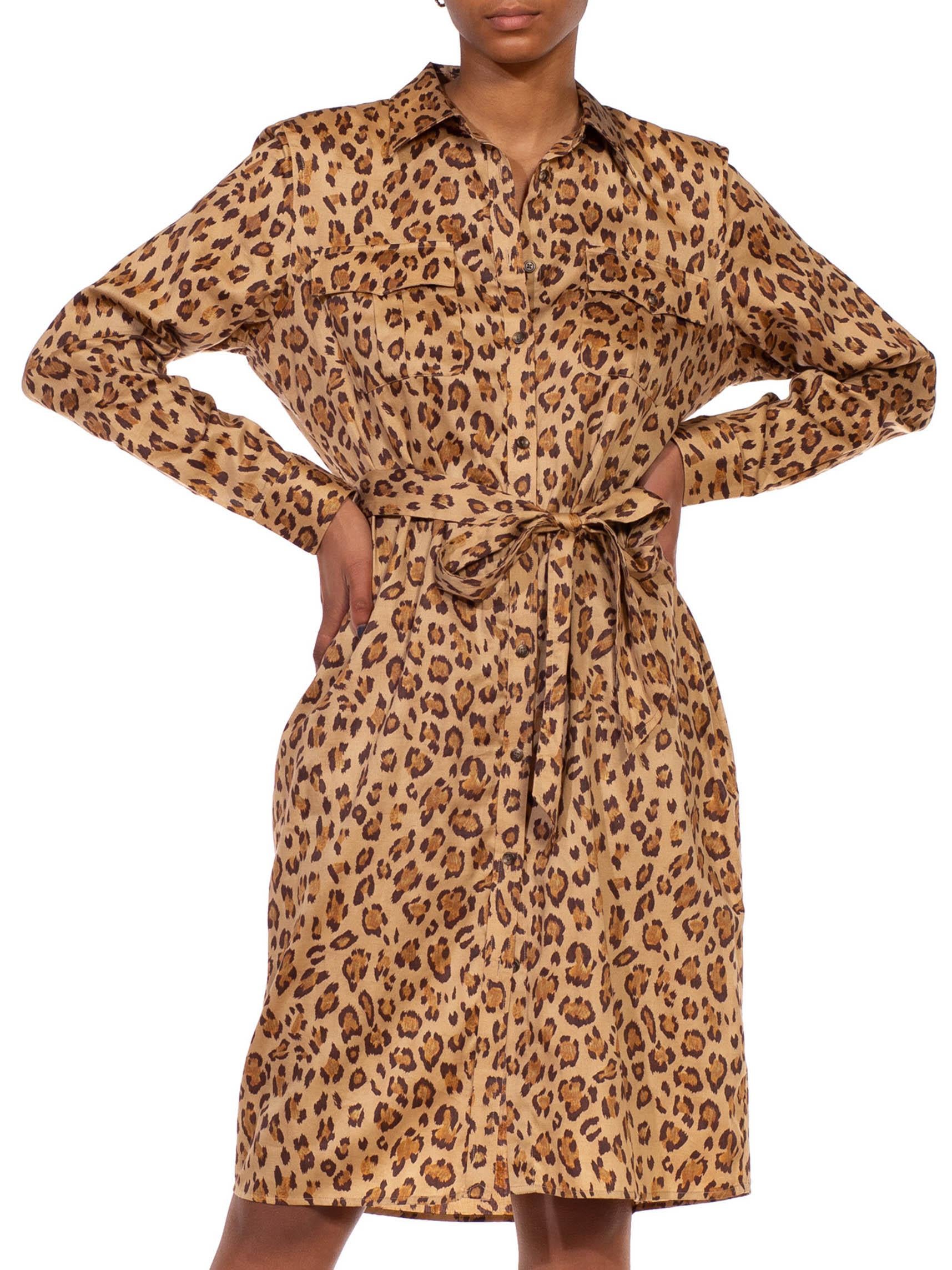 ralph lauren leopard print dress