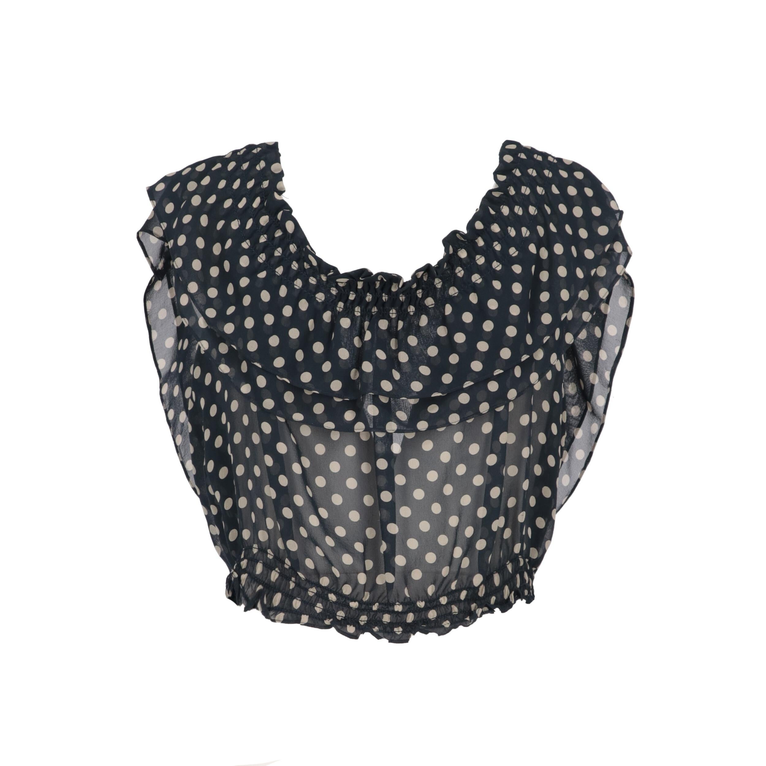 2000s Ralph Lauren Polka Dots Top In Good Condition In Lugo (RA), IT