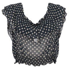 2000s Ralph Lauren Polka Dots Top