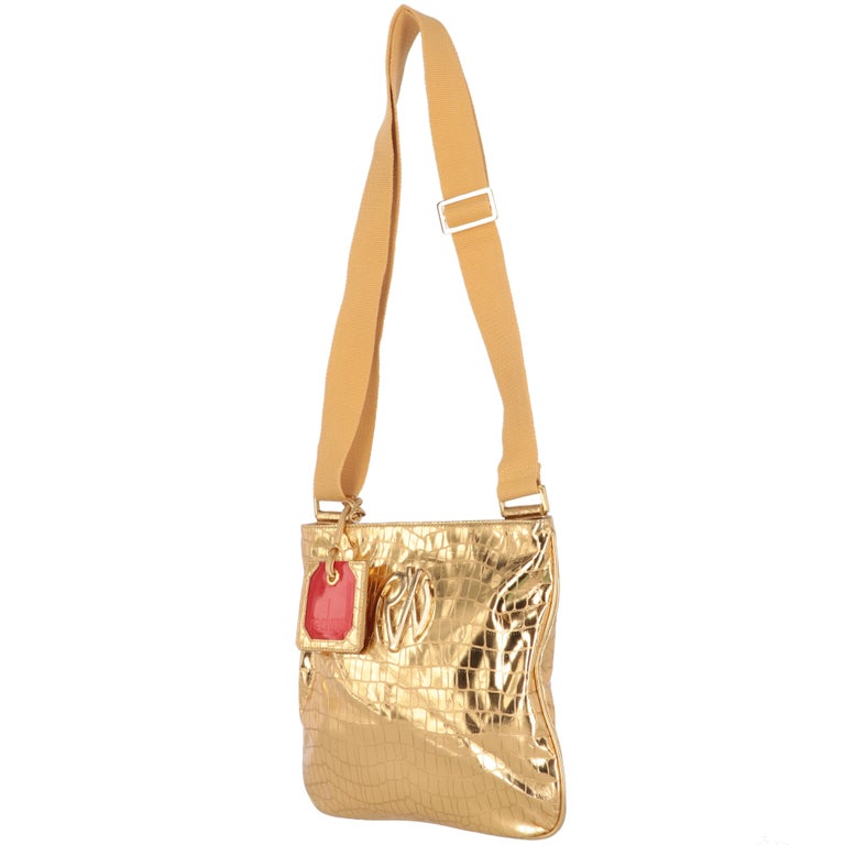 2000s Redwall Golden Shoulder Bag at 1stDibs