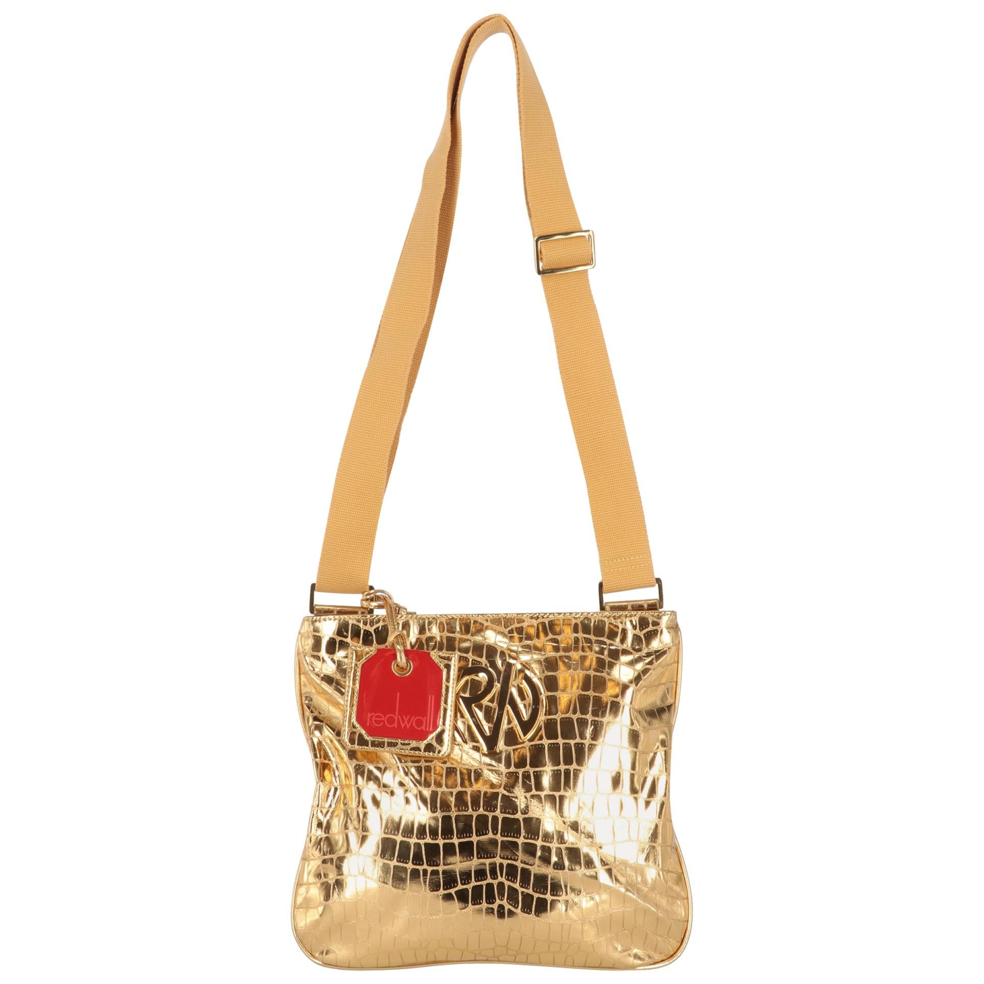 2000s Redwall Golden Shoulder Bag at 1stDibs