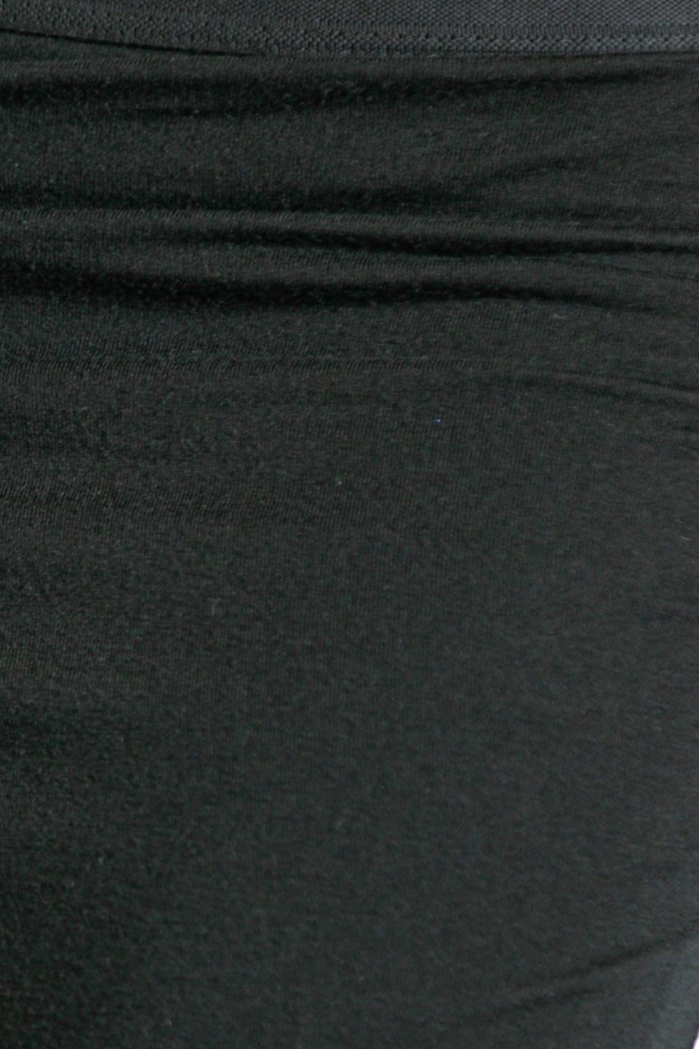 2000S RICK OWENS Schwarzes Kleid aus Wolle 2 Stück im Angebot 4