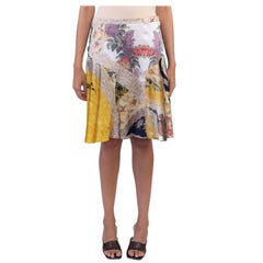 2000S ROBERTO CAVALLI Animal Print Silk
Lycra Charmeuse Skirt 2000S ROBERTO CAVALLI Animal Print Silk
Lycra Charmeuse Skirt