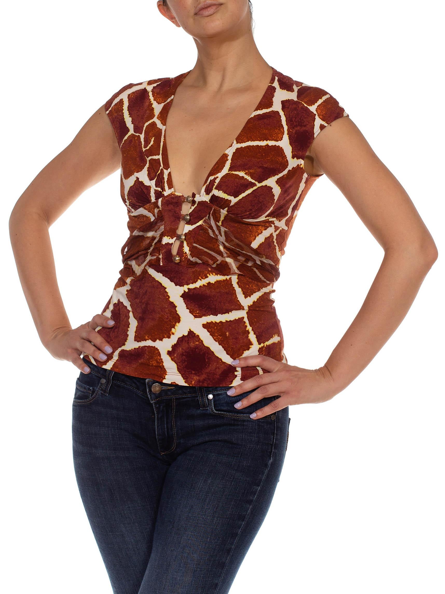 giraffe print clothes