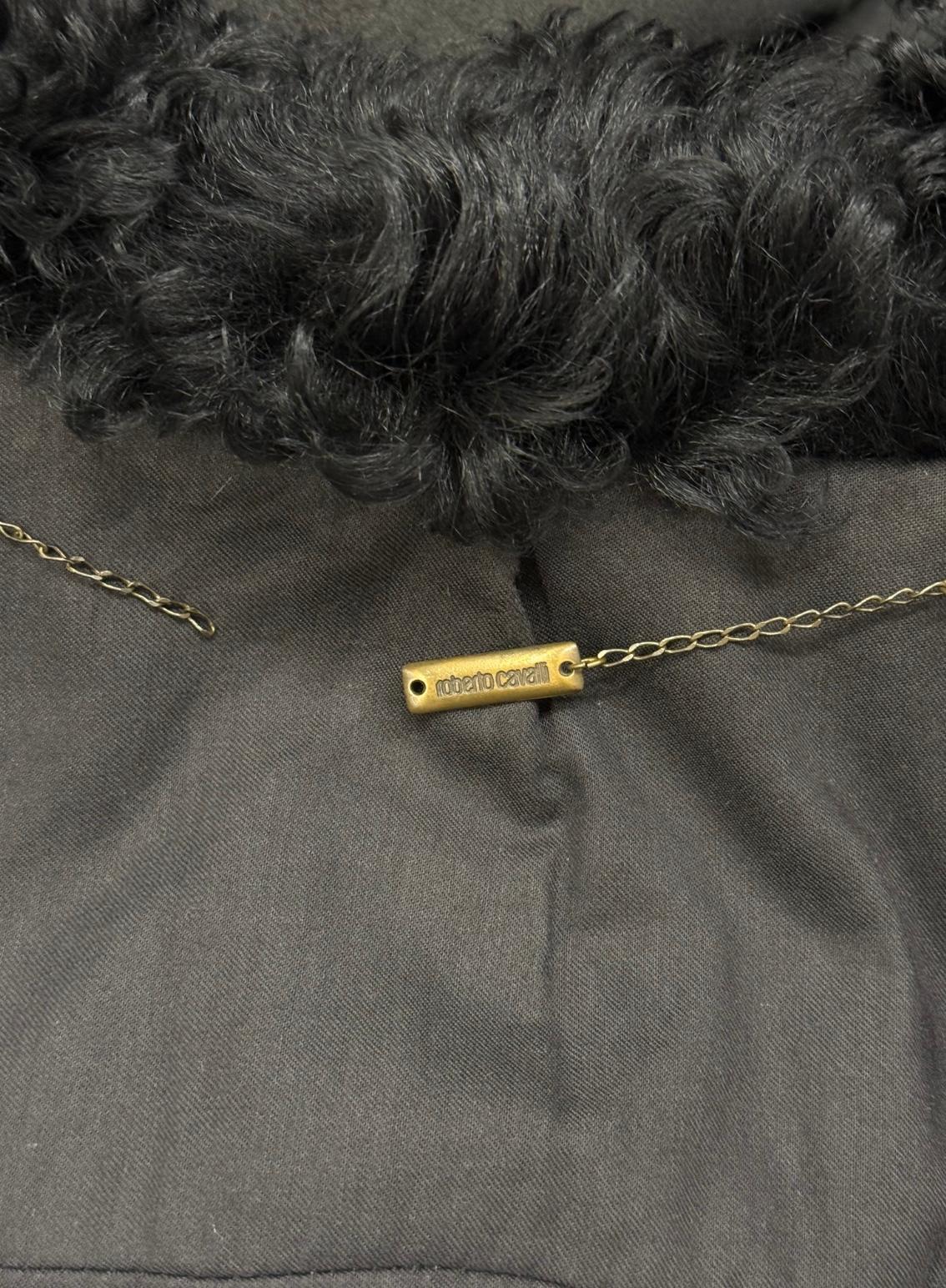 2000s Roberto Cavalli real fur jacket en vente 2