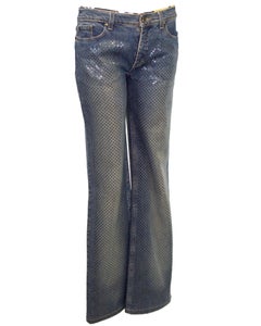 2000's Roberto Cavalli Sparkle Finish Bluejeans