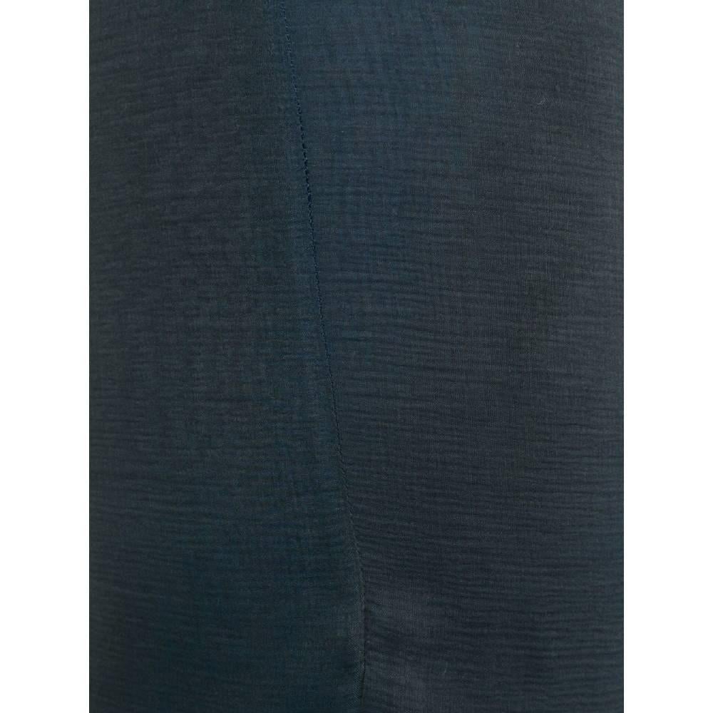 Romeo Gigli - Mini-jupe bleue à superpositions en soie transparente, années 2000 Pour femmes en vente