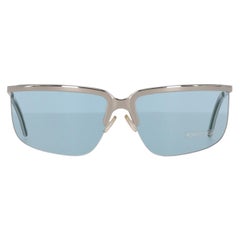 2000s Romeo Gigli Light Blue Sunglasses