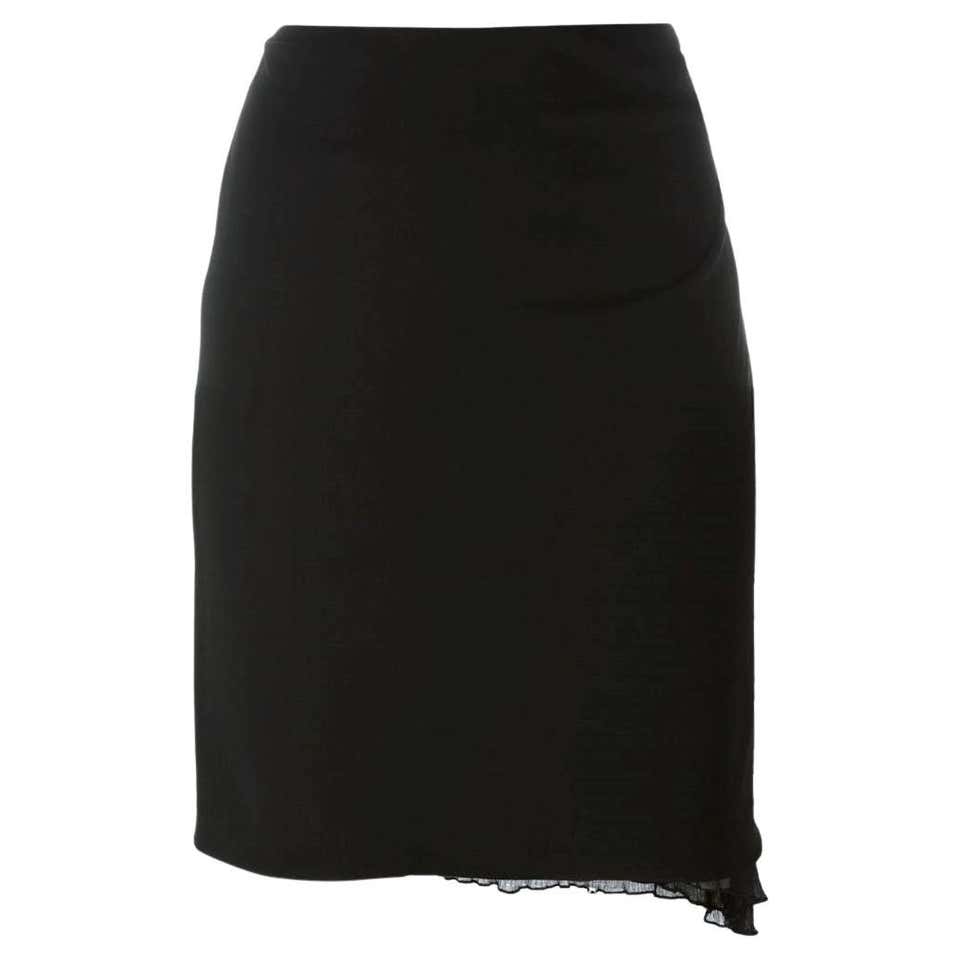 2000s Romeo Gigli Curled Skirt For Sale at 1stDibs