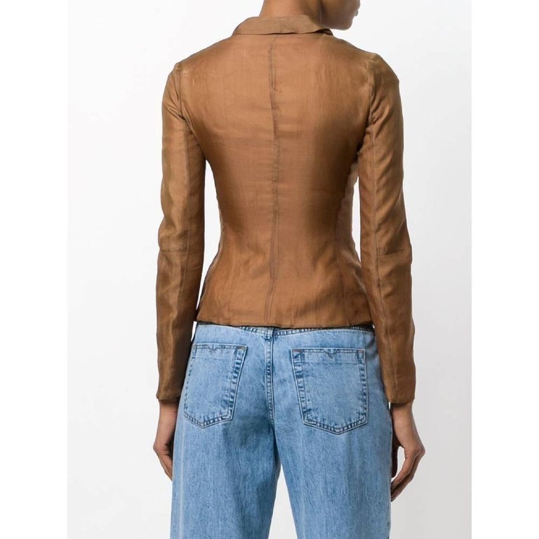 Silk Fitted Blouse | Indigo main image 0