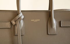 2000s Saint Laurent’s Khaki-Green Sac de Jour Baby Convertible Bag