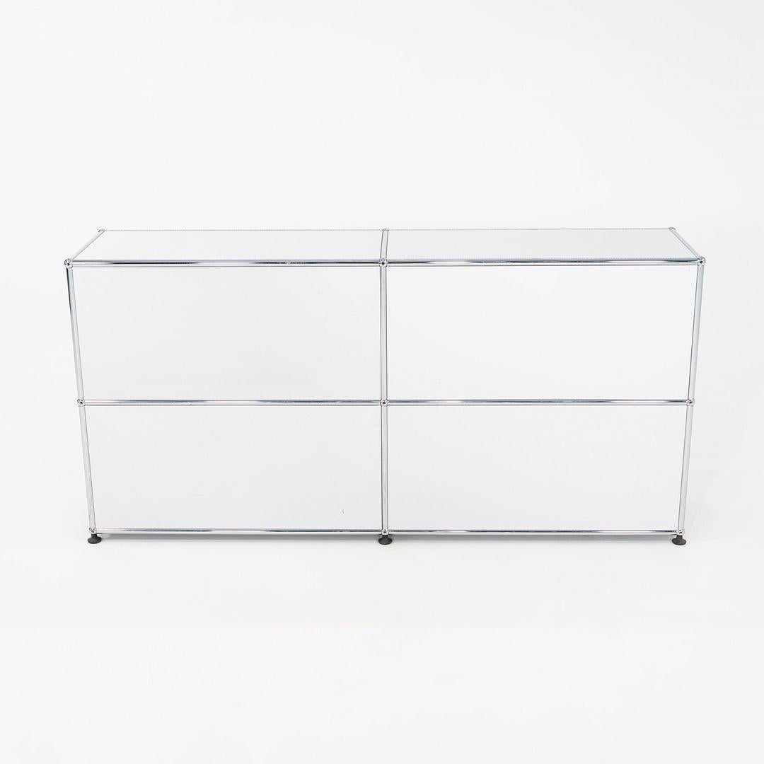 2000s Second Cycle USM Haller Light Grey C2A Credenza 60x14x30