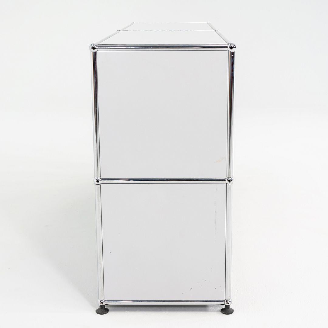 2000s Second Cycle USM Haller Light Grey C2A Credenza 60x14x30