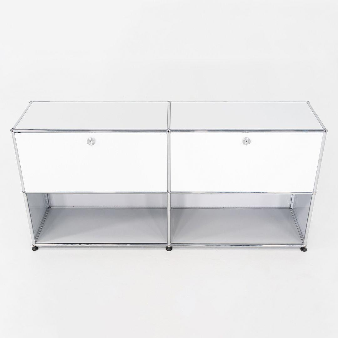 2000s Second Cycle USM Haller Light Grey C2A Credenza 60x14x30