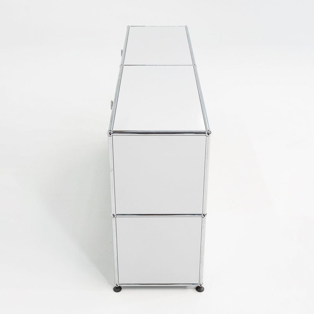 Swiss 2000s Second Cycle USM Haller Light Grey C2A Credenza 60x14x30