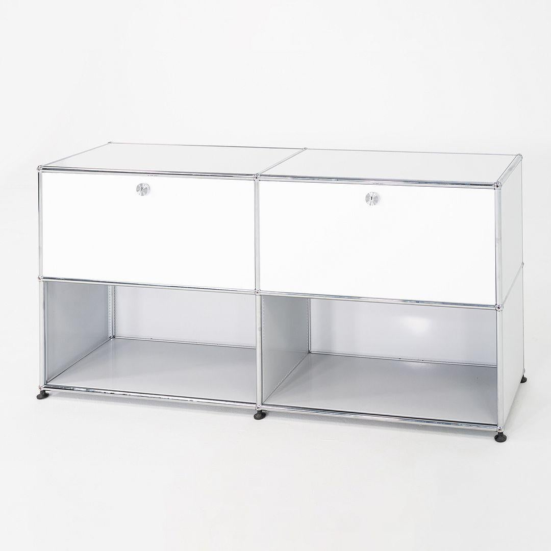 2000s Second Cycle USM Haller Light Grey C2A Credenza 60x14x30